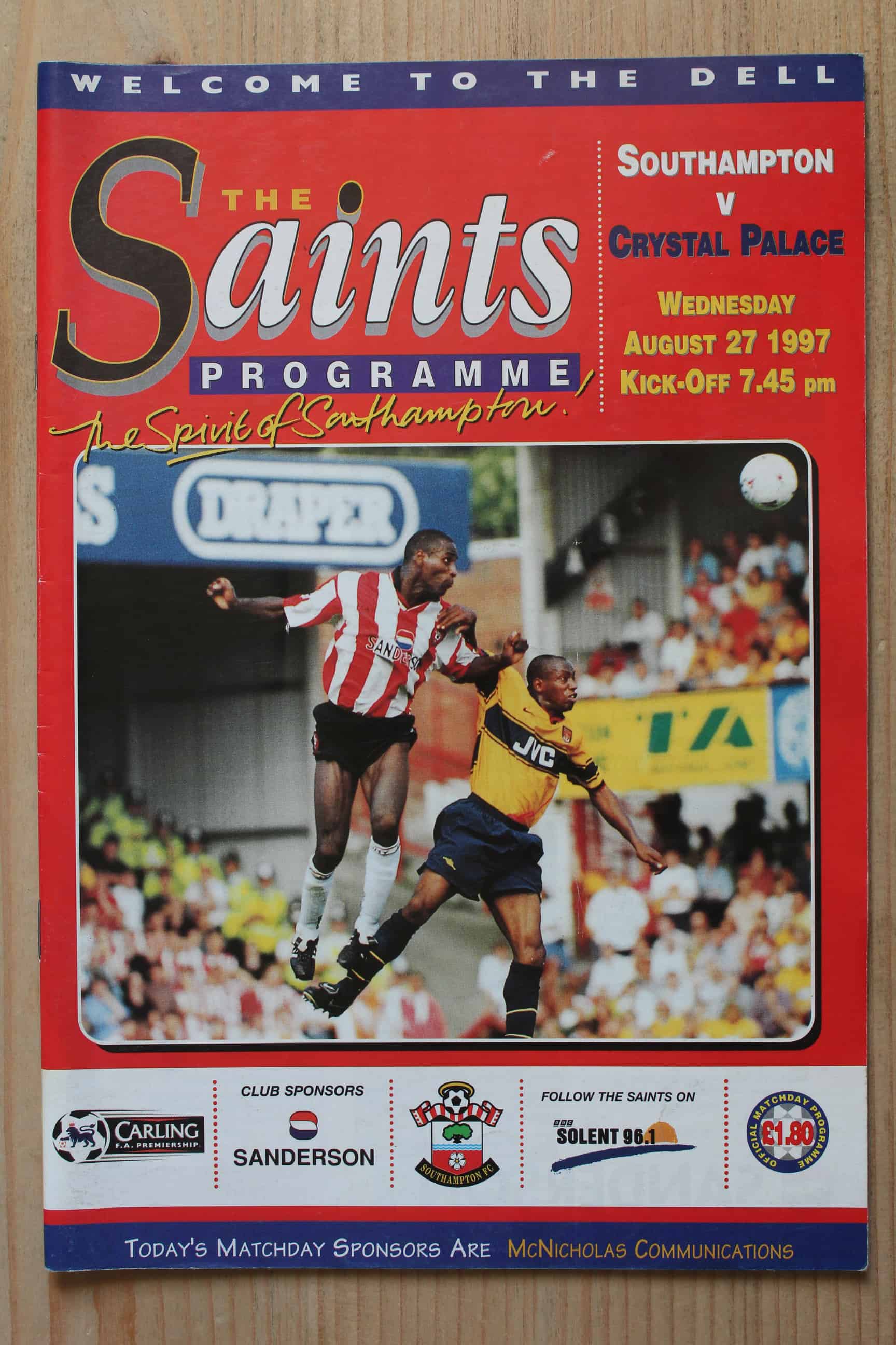 Southampton FC v Crystal Palace FC